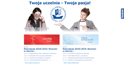Desktop Screenshot of koszalin.gwsh.gda.pl